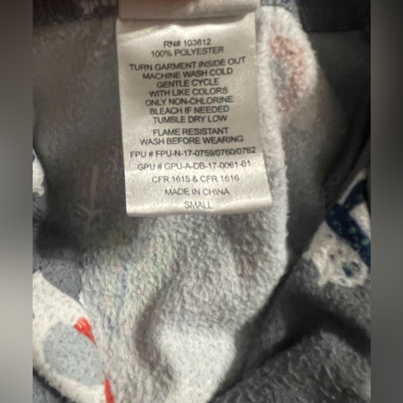 Toast and Jammies Pajama Set Sz S Polar Bears & Trees Christmas Edition - Picture 9 of 9